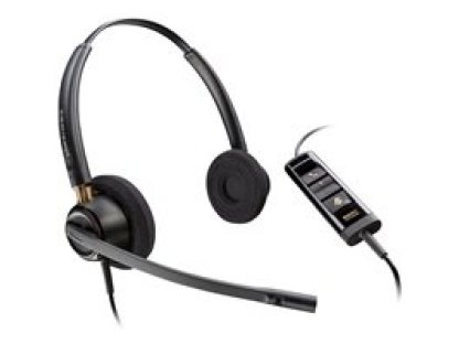 POLY EncorePro 525 Microsoft Teams Certified Stereo with USB-A Headset (783R2AA)