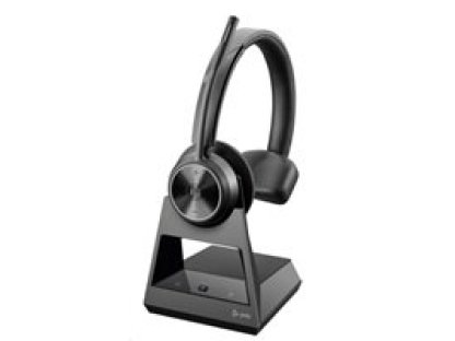 POLY Savi 7310 UC Monaural Microsoft Teams Certified DECT 1880-1900 MHz Headset (8L575AA)