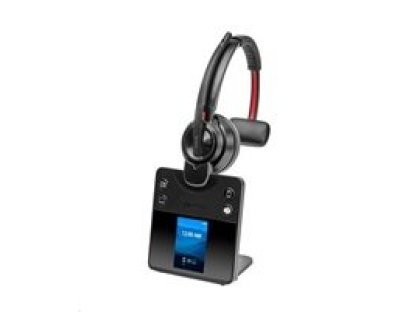 POLY Savi 8410 Office Monaural Microsoft Teams Certified DECT 1880-1900 MHz Headset (8L5A9AA)