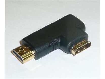 PREMIUMCORD adaptér HDMI-HDMI, M/F, pravoúhlý (kphdma-12)