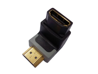 PREMIUMCORD adaptér HDMI-HDMI, M/F, pravoúhlý (kphdma-16)
