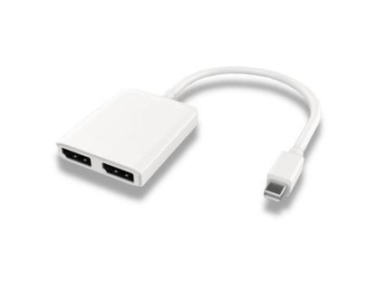 PREMIUMCORD adaptér mini DisplayPort-2xDisplayPort, M/2xF (kportadm17)