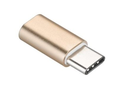 PREMIUMCORD adaptér USB 3.1, C-B micro, M/F, zlatý (kur31-08)