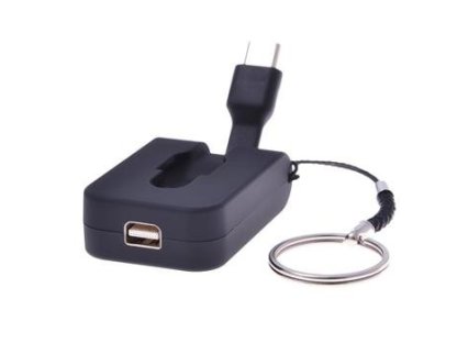 PREMIUMCORD adaptér USB 3.1-Mini DisplayPort, M/F, zasouvací kabel, kroužek na klíče (ku31dp06)