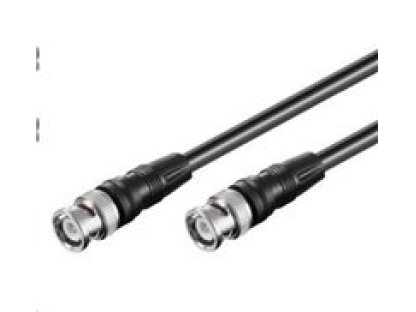 PremiumCord BNC kabel pro audio/video 75 Ohm 1m M/M (ktbmm01)