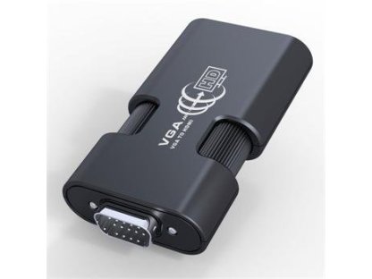 PREMIUMCORD elektronický konvertor VGA+Jack-HDMI, M+F/F (khcon-23)