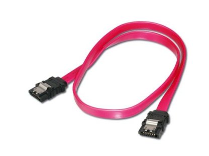 PREMIUMCORD kabel datový SATA, SATA-SATA, 1m, zámeček (kfsa-11-10)