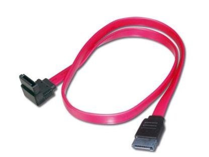 PREMIUMCORD kabel datový SATA, SATA-SATA pravoúhlý, 0,5m (kfsa-5-05)