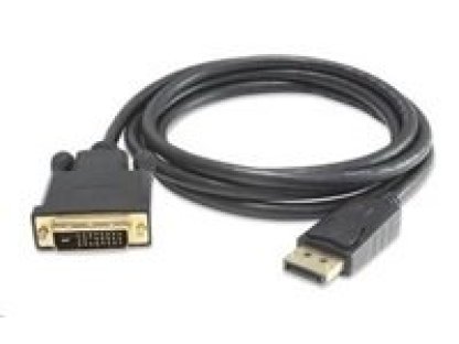 PREMIUMCORD kabel DisplayPort-DVI, M/M, propojovací, 1m, černý (kportadk02-01)