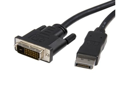 PREMIUMCORD kabel DisplayPort-DVI, M/M, propojovací, 2m, černý (kportadk02-02)