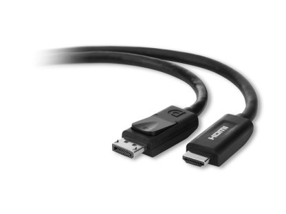 PREMIUMCORD kabel DisplayPort-HDMI, M/M, propojovací, 2m, černý (kportadk01-02)
