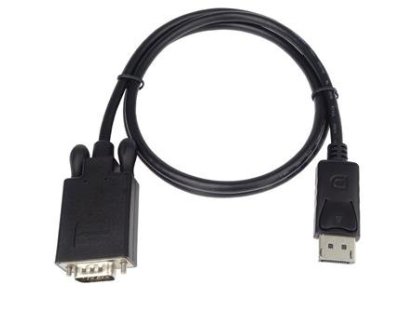 PREMIUMCORD kabel DisplayPort-VGA, M/M, propojovací, 1m, černý (kportadk03-01)