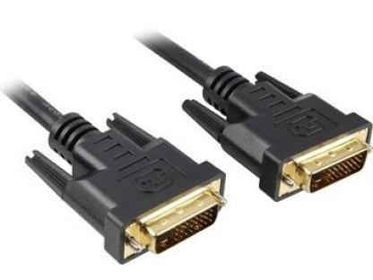 PREMIUMCORD kabel DVI-DVI, M/M, propojovací, 1m, černý (kpdvi2-1)