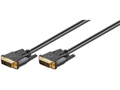 PREMIUMCORD kabel DVI-I-DVI-I, M/M, propojovací, 2m, černý (kpdvi3-2)