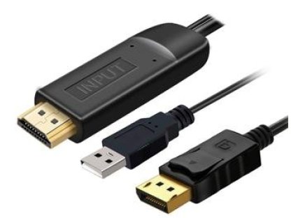 PREMIUMCORD kabel HDMI-DisplayPort, 2m, černý v2.0-1.2 (kportad21)