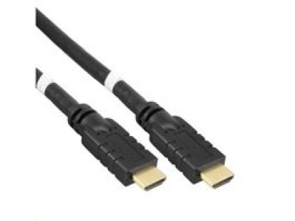 PREMIUMCORD kabel HDMI-HDMI, M/M, propojovací, 15m, černý, s integrovaným zesilovačem, v2.0 (kphdm2r15)