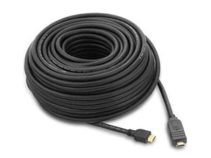 PREMIUMCORD kabel HDMI-HDMI, M/M, propojovací, 20m, černý, s integrovaným zesilovačem, v1.4 (kphdmer20)