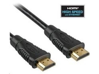 PREMIUMCORD kabel HDMI-HDMI, M/M, propojovací, 25m, černý, v1.4 (kphdme25)