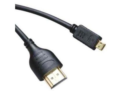 PREMIUMCORD kabel HDMI-HDMI micro, M/M, propojovací, 2m, černý (kphdmad2)