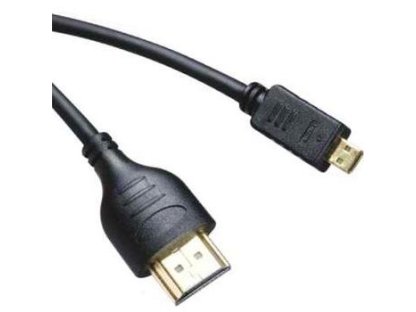PREMIUMCORD kabel HDMI-HDMI micro, M/M, propojovací, 3m, černý (kphdmad3)