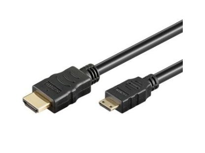 PREMIUMCORD kabel HDMI-HDMI mini C, M/M, propojovací, 5m, černý (kphdmac5)