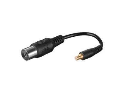 PREMIUMCORD kabel IEC-MCX, F/M, 0,1m (ku2dvb-tred)