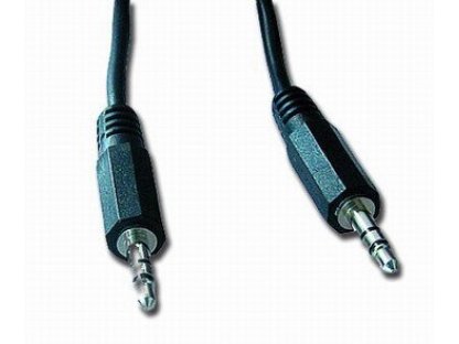 PREMIUMCORD kabel Jack 3.5-Jack 3.5, M/M, propojovací, 2m, černý (kjackmm2)