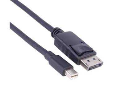 PREMIUMCORD kabel Mini DisplayPort-DisplayPort, M/M, propojovací, 0,5m, černý (kport2-005)