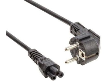 PREMIUMCORD kabel napájecí 230V k notebooku 3pin, 2m, "Mickey Mouse", černý (kpspt2)