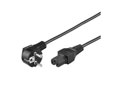 PREMIUMCORD kabel napájecí 230V k PC, 2m, konektor C15, černý (kpsps2)