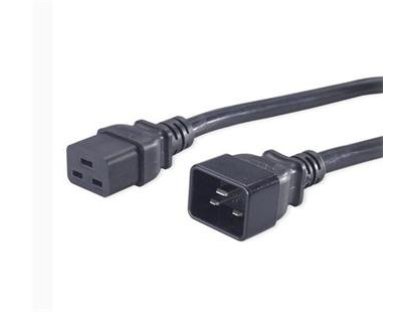 PREMIUMCORD  kabel napájecí 230V k PC, konektory C19-C20, F/M, 1,5m, černý (kpsa015)
