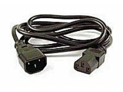 PREMIUMCORD kabel napájecí 230V k PC, prodlužovací, 1m, černý (kps1)