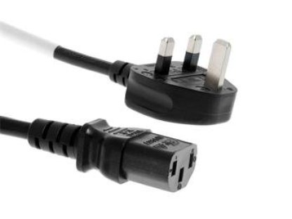 PREMIUMCORD kabel napájecí 230V k PC se zástrčkou pro Velkou Británii, 2m, černý (kpsp2-uk)