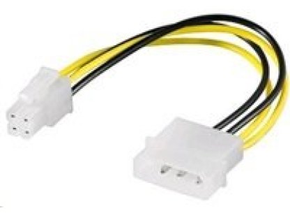 PREMIUMCORD Kabel napájecí interní 1x 5,25" - 1x P4 4pin (kn-4)