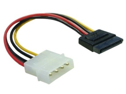 PREMIUMCORD kabel napájecí, Molex-SATA, M/F, 0,15m (kfsa-2)