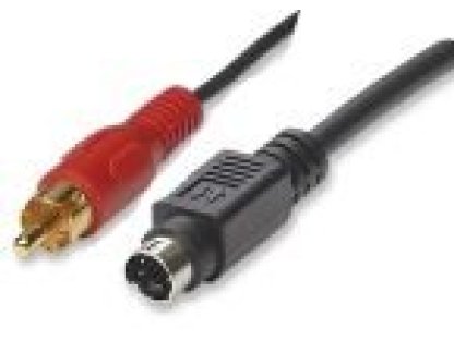 PREMIUMCORD kabel S-Video-CINCH, M/M, propojovací, 10m, černý (kjsc-10)