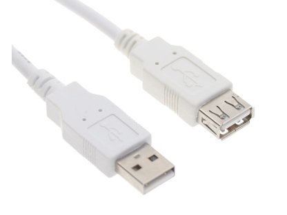 PREMIUMCORD kabel USB 2.0, A-A, M/F, prodlužovací, 1m, šedý (kupaa1)