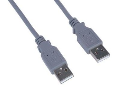 PREMIUMCORD kabel USB 2.0, A-A, M/M, propojovací, 0,5m, šedý (ku2aa05)