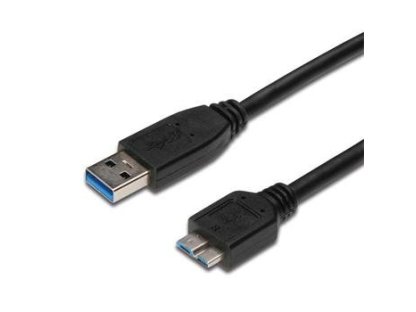PREMIUMCORD kabel USB 3.0, A-B micro, M/M, propojovací, 0,5m (ku3ma05bk)