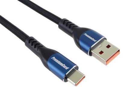 PREMIUMCORD kabel USB-C na USB 2.0, nabíjecí, 5A, 1m (ku31cy1)