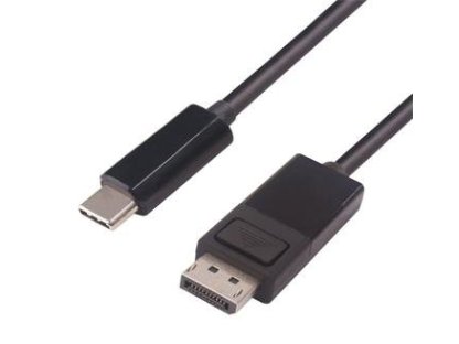 PREMIUMCORD kabel USB-DisplayPort, C-DisplayPort, M/M, propojovací, 2m, černý (ku31dp02)