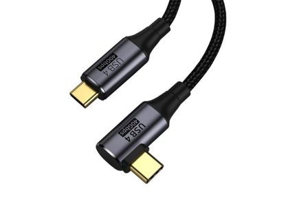 PREMIUMCORD Kabel USB4 Gen 3x2 40Gbps 8K@60Hz 240W Thunderbolt 3 1,2m (ku4cu12)