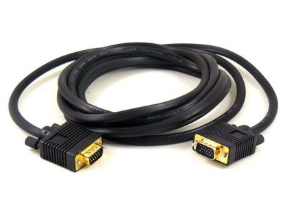 PREMIUMCORD kabel VGA-VGA, M/M, propojovací, 2m, černý (kpvmc02)