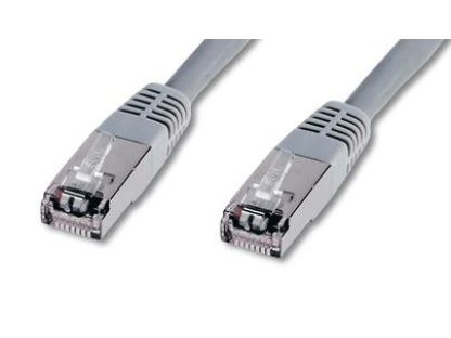 PREMIUMCORD patch kabel FTP, RJ45-RJ45, CAT5e, 2m, šedý (sstp02)