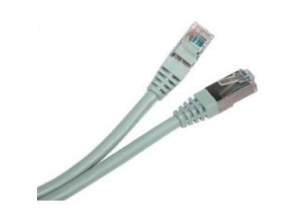 PREMIUMCORD patch kabel FTP, RJ45-RJ45, CAT5e, 7m, šedý (sstp07)