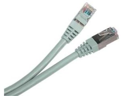 PREMIUMCORD patch kabel S/FTP, RJ45-RJ45, CAT5e, 20m, šedý (ssftp200)