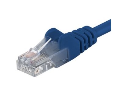 PREMIUMCORD patch kabel UTP RJ45-RJ45, CAT6, 0,25m, modrý (sp6utp002B)