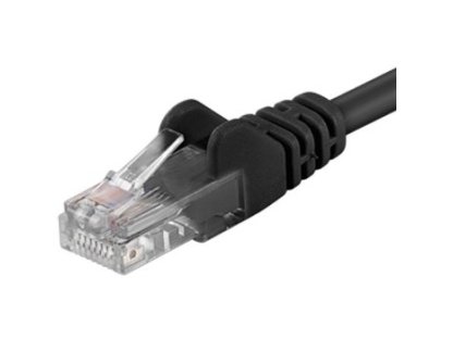 PREMIUMCORD patch kabel UTP, RJ45-RJ45, CAT6, 10m, černý (sp6utp100C)