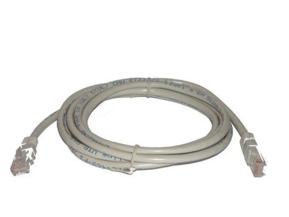 PREMIUMCORD patch kabel UTP, RJ45-RJ45, CAT6, 10m, šedý (sp6utp10)