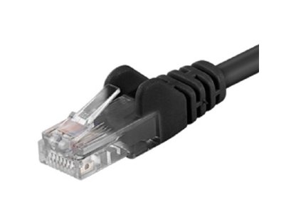 PREMIUMCORD patch kabel UTP, RJ45-RJ45, CAT6, 1m, černý (sp6utp010C)